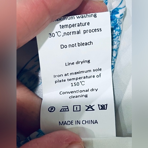 SIMPLE RETRO MILA ELEGANT SQUARE NECK CONTRAST PRINT DRESS SIZE S - Picture 14 of 16